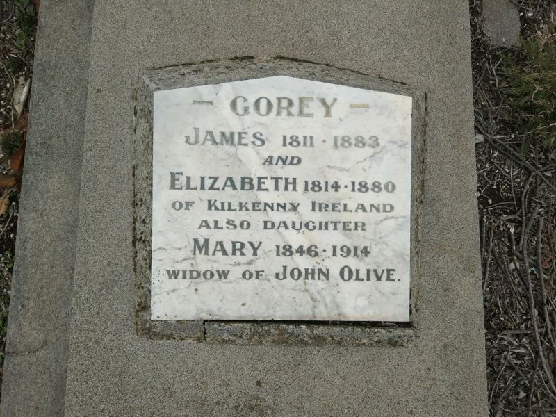 Mary Gorey grave