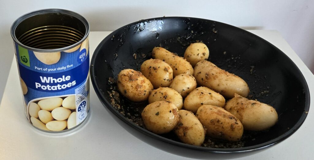 Canned potatoes