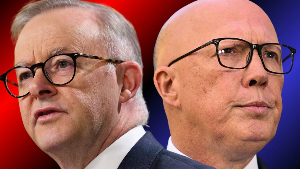 Albanese and Dutton are competing to win the 2025 Australia election