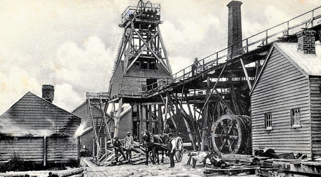 Mining in Ballarat 1906
